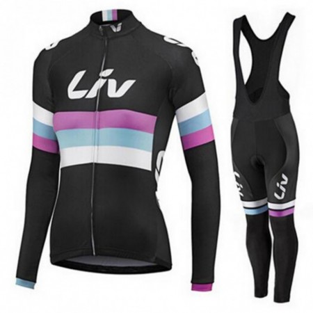 Tenue Maillot M/L + Collant à Bretelles 2015 CCC Liv Femme N001